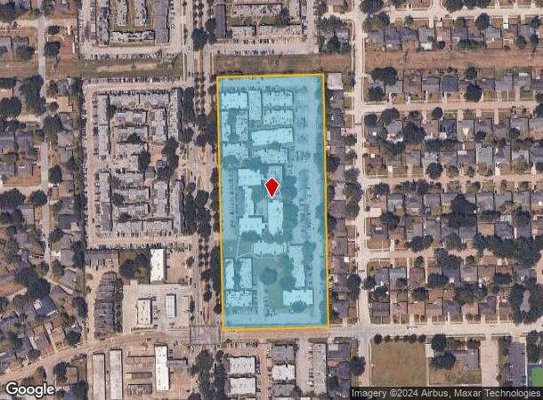  8501 Broadway St, Houston, TX Parcel Map