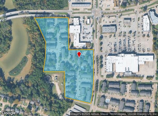  550 Normandy St, Houston, TX Parcel Map