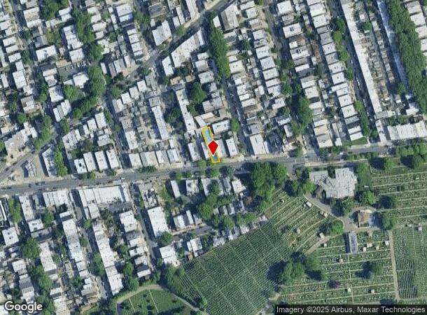  7235 Myrtle Ave, Glendale, NY Parcel Map