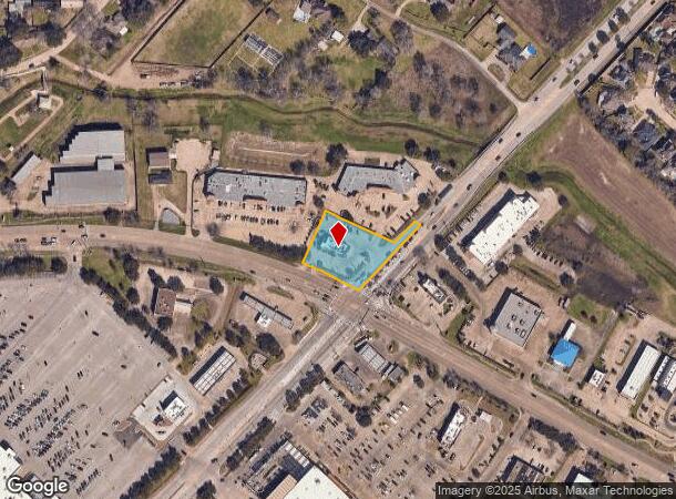  1601 Broadway St, Pearland, TX Parcel Map
