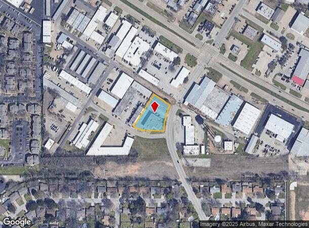  2200 Smith Barry Rd, Pantego, TX Parcel Map