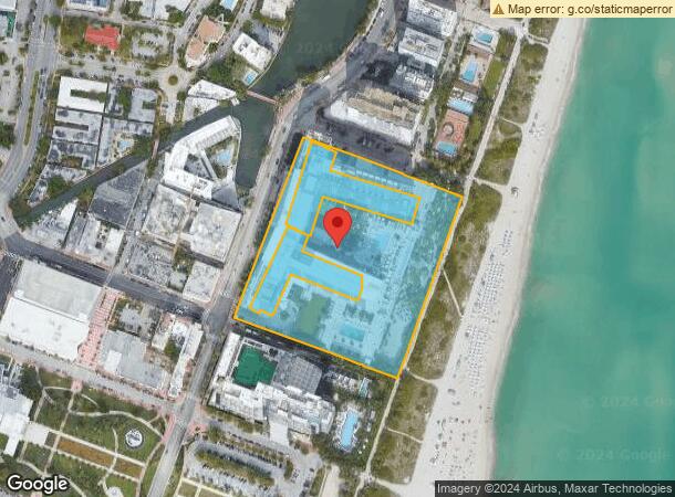  2399 Collins Ave, Miami Beach, FL Parcel Map