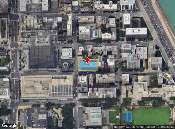  200 E Chestnut St, Chicago, IL Parcel Map