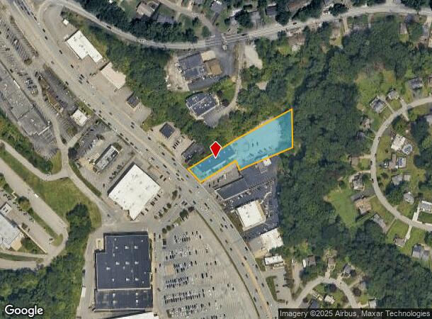  4850 Mcknight Rd, Pittsburgh, PA Parcel Map