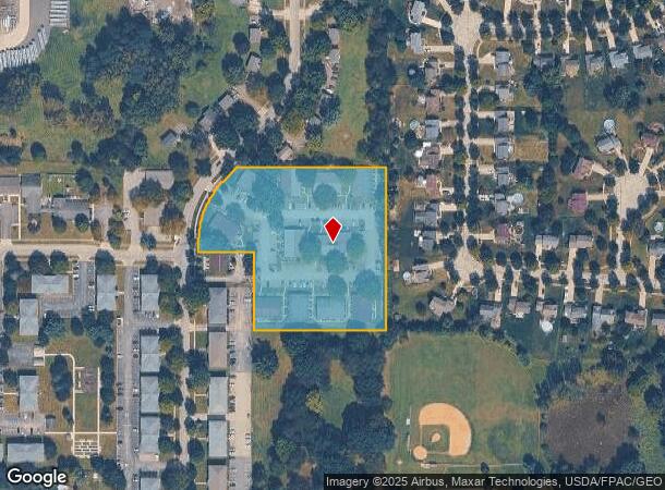 1161 Spruce Ct, Kent, OH Parcel Map