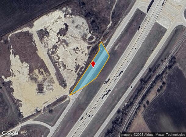 498/I-35 Cr 498/I-35, Eddy, TX Parcel Map