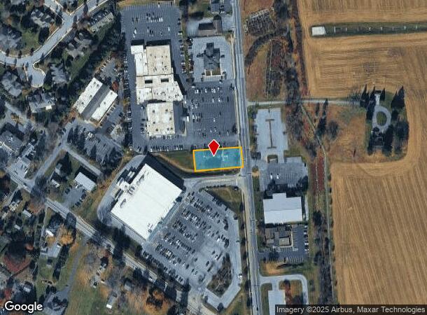 1212 Cocoa Ave, Hershey, PA Parcel Map