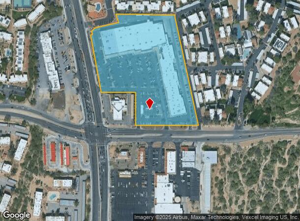 100 W Orange Grove Rd, Tucson, AZ Parcel Map