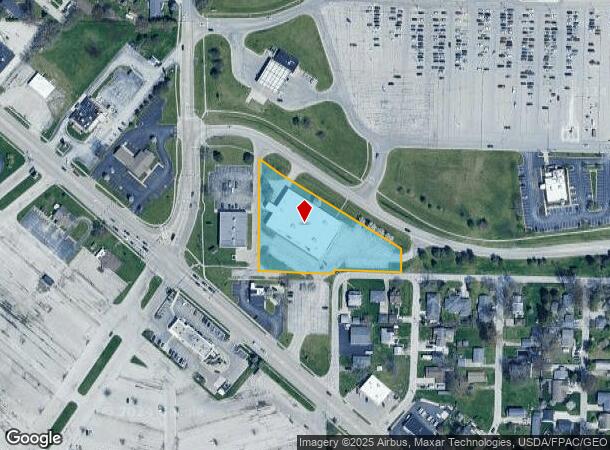  2802 Curtice Rd, Northwood, OH Parcel Map