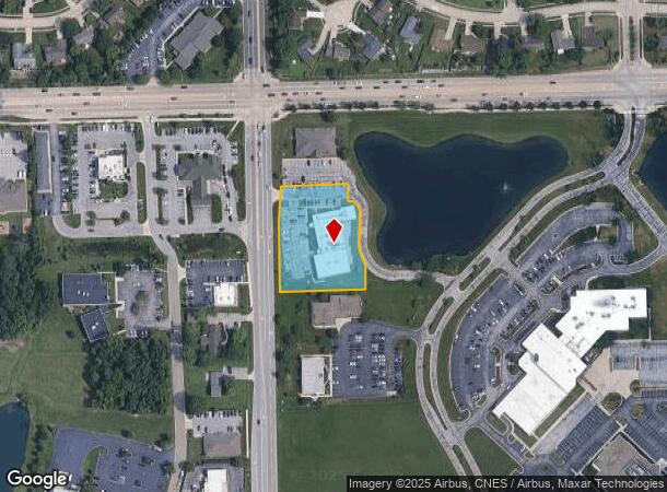 10307 Dupont Circle Dr W, Fort Wayne, IN Parcel Map