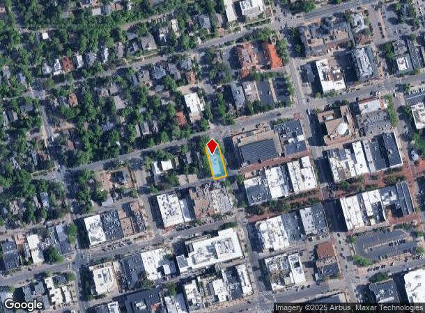  2027 11Th St, Boulder, CO Parcel Map