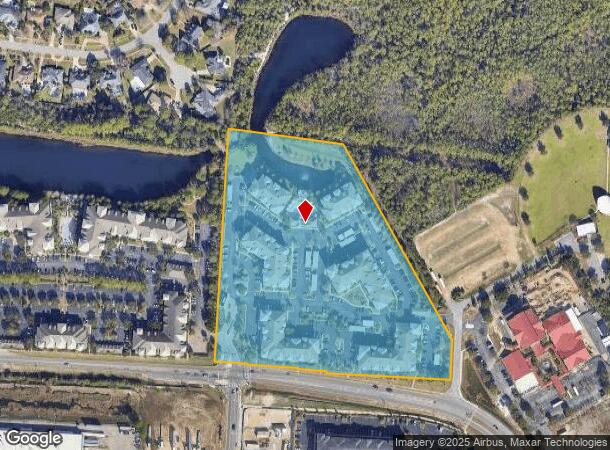 4201 Commons Dr W, Destin, FL Parcel Map