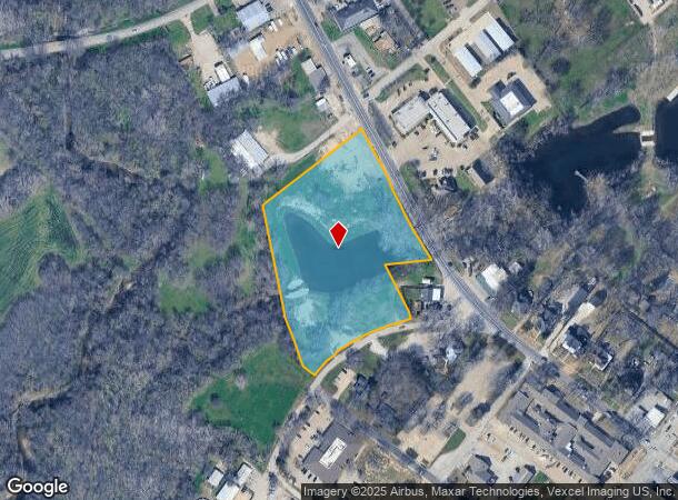  1518 W Main St, Waxahachie, TX Parcel Map