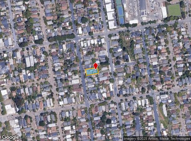  2327 Browning St, Berkeley, CA Parcel Map