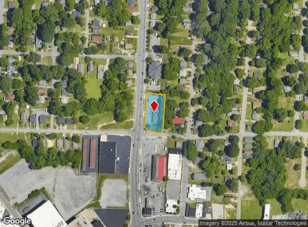306 N Centennial St, High Point, NC Parcel Map