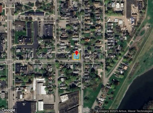 213 E Henley St, Olean, NY Parcel Map