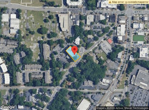  55 Roswell St, Alpharetta, GA Parcel Map