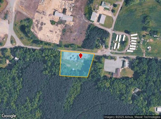 1205 Fredericks Hall Rd, Bumpass, VA Parcel Map