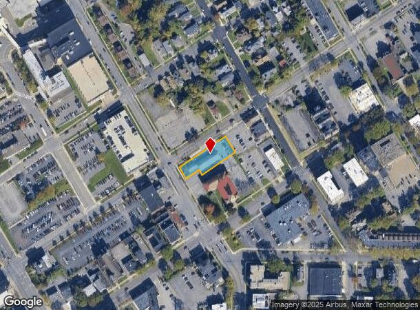 610 Willow East & Townsend St, Syracuse, NY Parcel Map