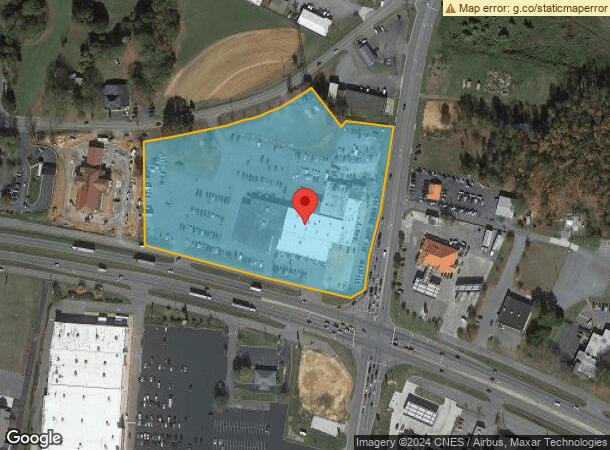  1775 E Dixon Blvd, Shelby, NC Parcel Map