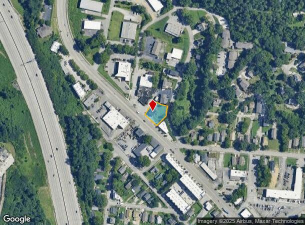  605 Cherokee Blvd, Chattanooga, TN Parcel Map