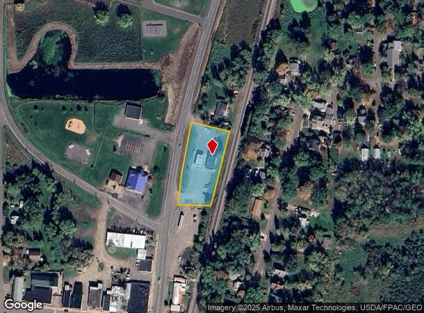  209 Main St N, Braham, MN Parcel Map