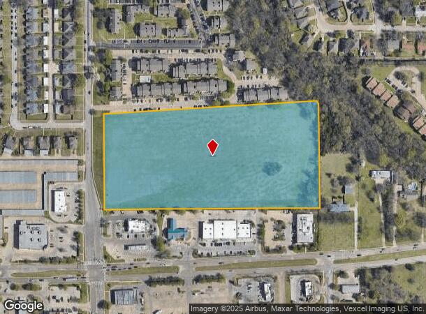  1445 W Pleasant Run Rd, Lancaster, TX Parcel Map
