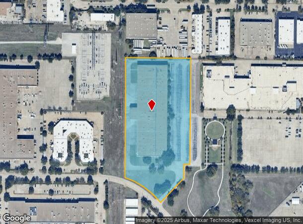 3109 Kellway Dr, Carrollton, TX Parcel Map