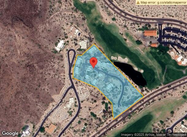  9800 N Summer Hill Blvd, Fountain Hills, AZ Parcel Map