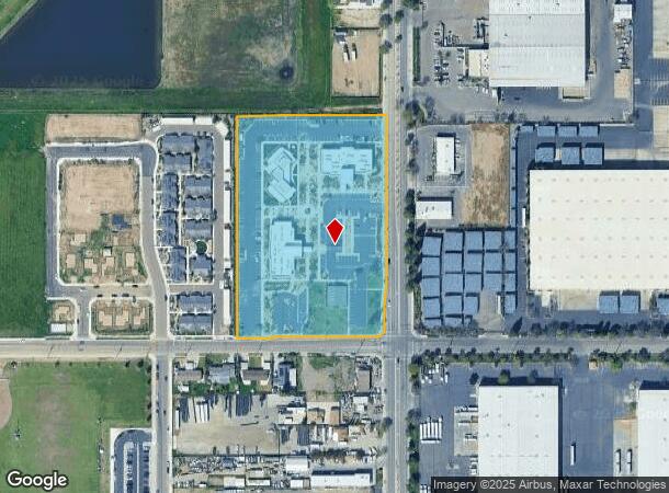 1539 E Annadale Ave, Fresno, CA Parcel Map
