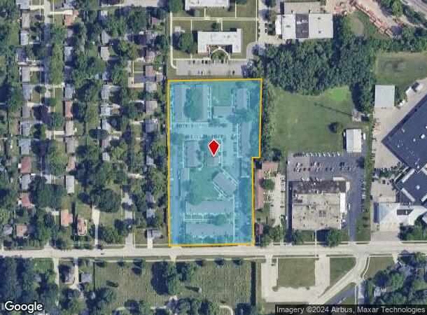  132 W Woodstock St, Crystal Lake, IL Parcel Map