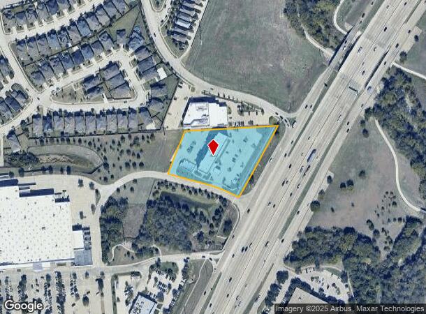 1553 N Central Expy N, Allen, TX Parcel Map