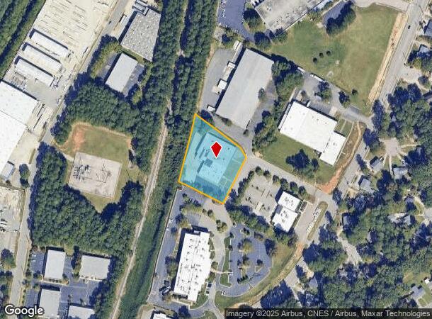 3211 Bramer Dr, Raleigh, NC Parcel Map