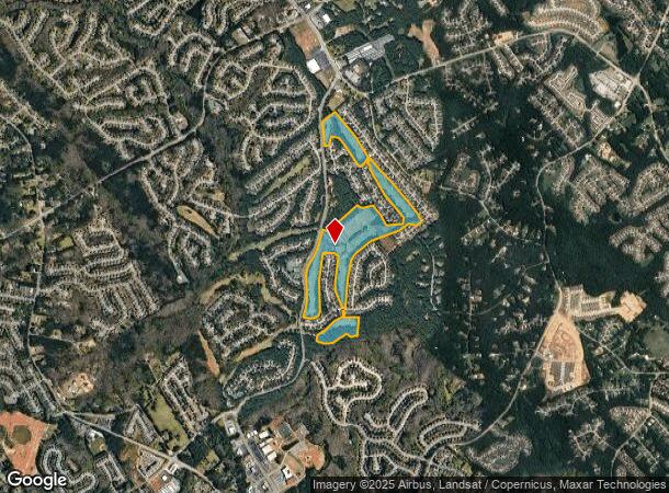  1008 Dacula Rd, Dacula, GA Parcel Map