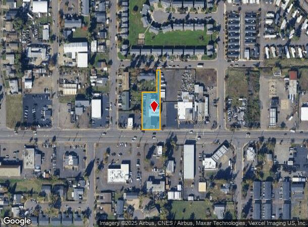  4034 Main St, Springfield, OR Parcel Map