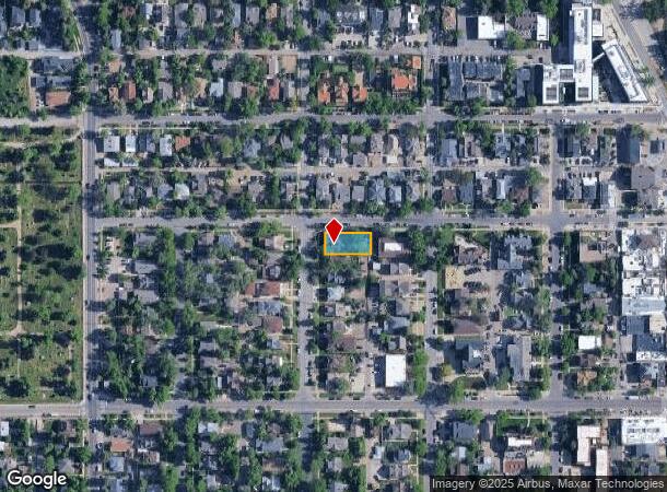 1164 10Th St, Boulder, CO Parcel Map