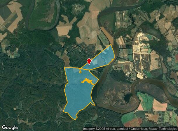  22121 Ware Creek Rd, Rappahannock Academy, VA Parcel Map