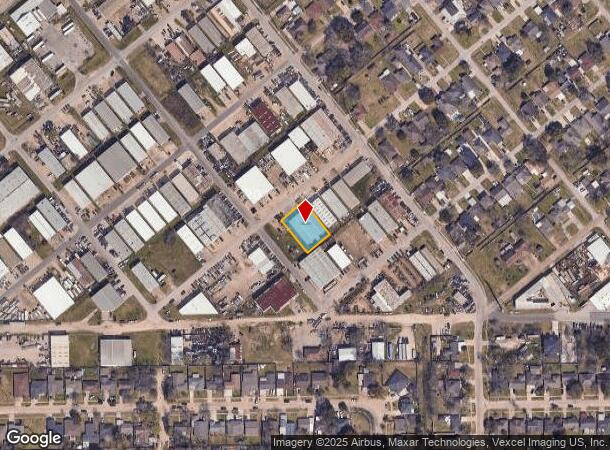  1212 Iowa St, South Houston, TX Parcel Map