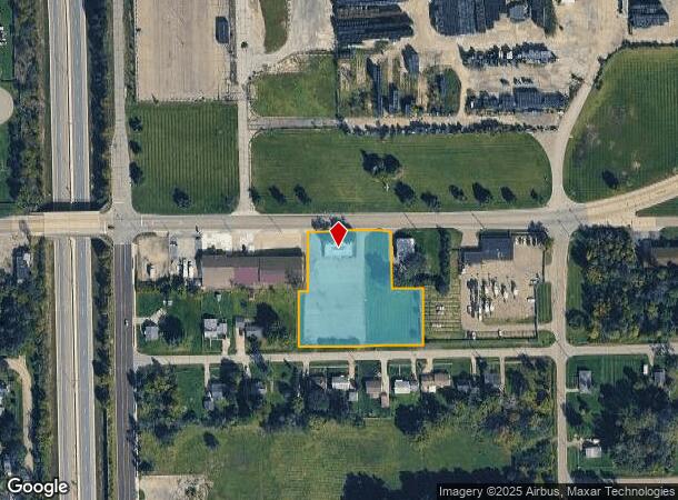  1272 E Coldwater Rd, Flint, MI Parcel Map