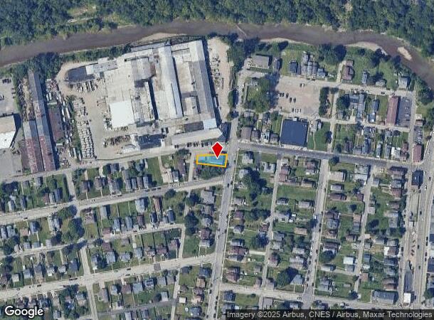 1604 Ellsworth Ave, Carnegie, PA Parcel Map