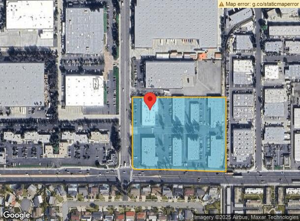  4040 N Palm St, Fullerton, CA Parcel Map