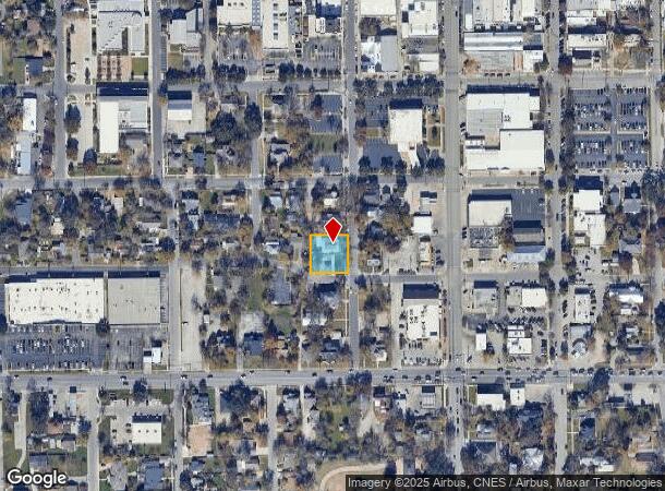 1008 S Rock St, Georgetown, TX Parcel Map
