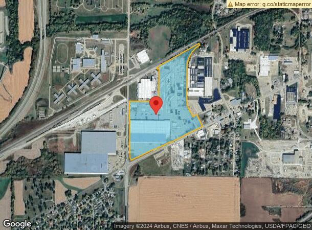  1801 Monmouth Blvd, Galesburg, IL Parcel Map