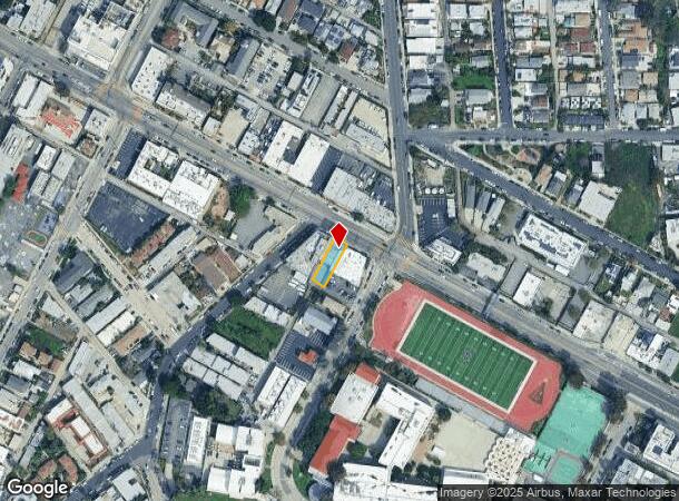 1610 Beverly Blvd, Los Angeles, CA Parcel Map