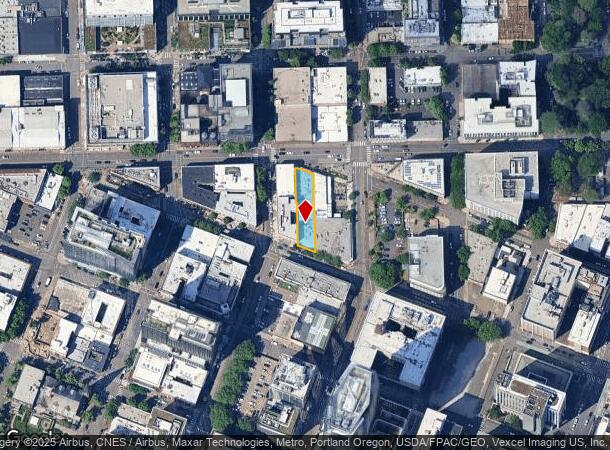  1025 Sw Harvey Milk St, Portland, OR Parcel Map