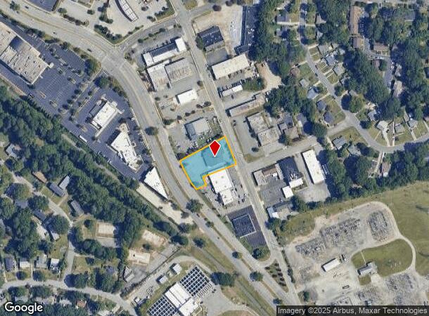 1212 Battleground Ave, Greensboro, NC Parcel Map