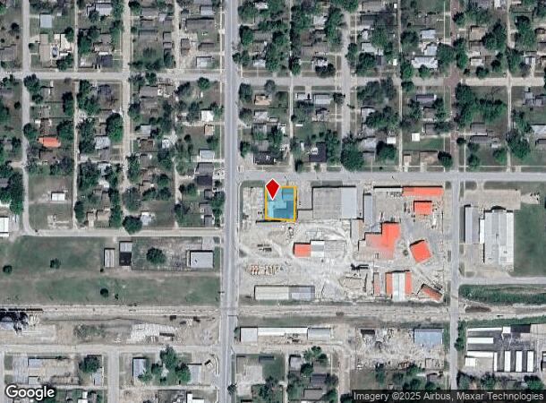 311 W Pecan St, Independence, KS Parcel Map
