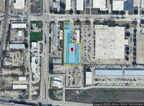  1100 E Plano Pkwy, Plano, TX Parcel Map