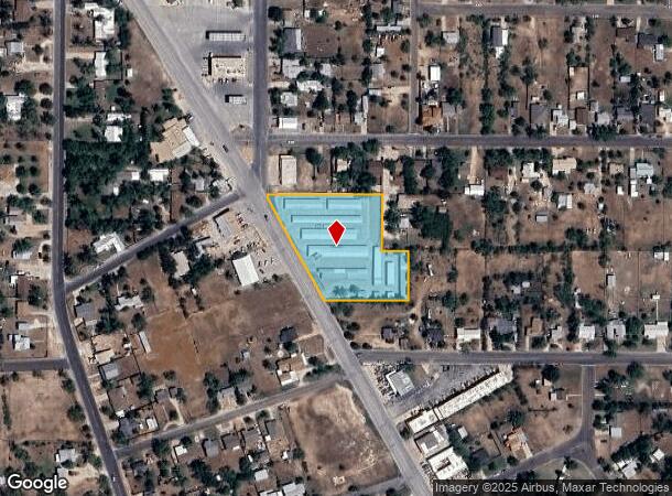 3712 N Chadbourne St, San Angelo, TX Parcel Map
