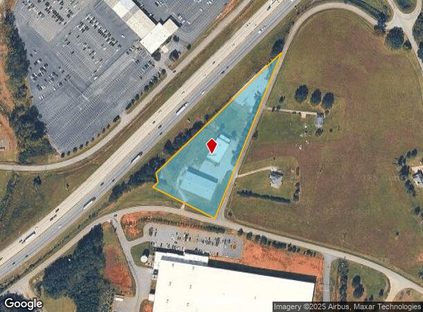 110 Yale Ln, Williamston, SC Parcel Map